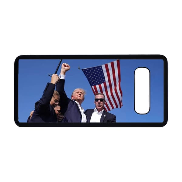 Trump 2024 Pennsylvania Rally Samsung Galaxy S10 Matkapuhelimen Kansi