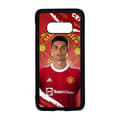 Miniatyrbillede 1 af 2: Cristiano Ronaldo 2021 Manchester United Samsung Galaxy S10E Mobiltelefon Dække