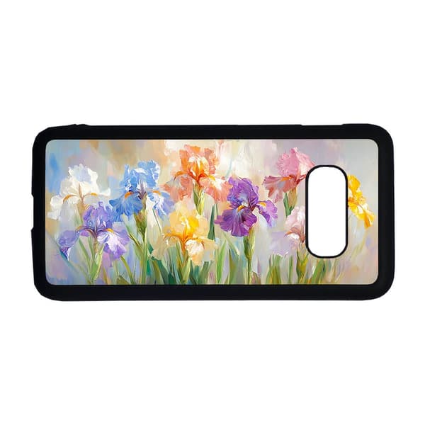 Blomster Iris Maleri Samsung Galaxy S10E Mobiltelefon Dække