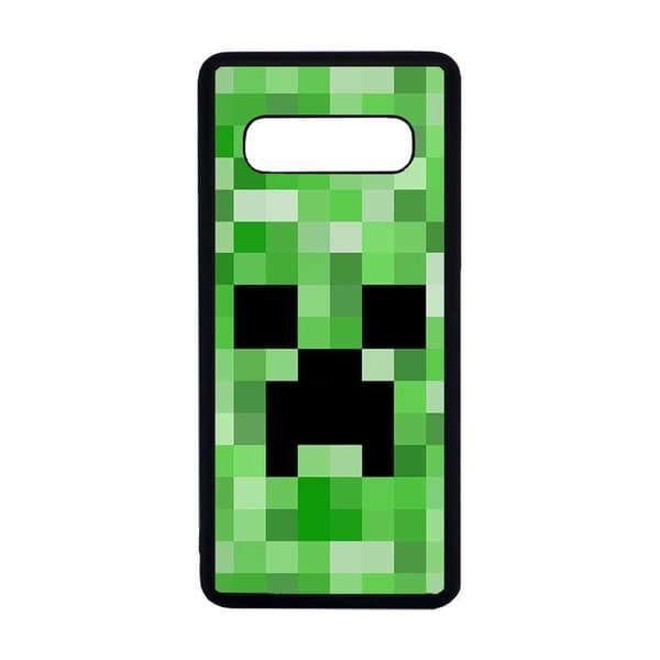 Minecraft Creeper Samsung Galaxy S10 PLUS Matkapuhelimen Kansi