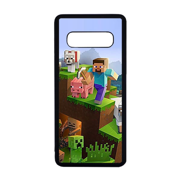 Minecraft Mobiltelefon Dække Til Samsung Galaxy S10 Plus