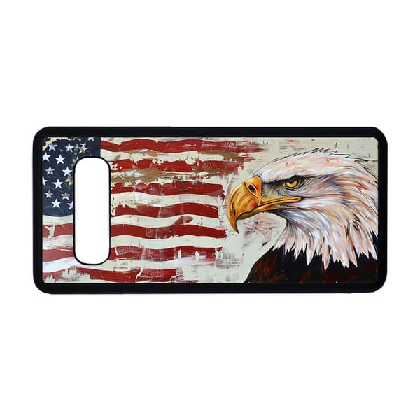 USA Örn Flagga Samsung Galaxy S10+ Mobiltelefon Skal