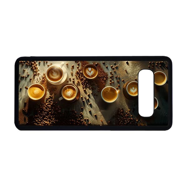 Kaffe Latte Cappuccino Samsung Galaxy S10+ Mobiltelefon Skal