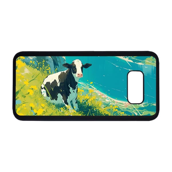 Lasten Sarjakuva Lehmä Samsung Galaxy S8 Matkapuhelimen Kansi