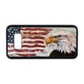 Miniatyrbillede 1 af 2: USA Ørn Flag Samsung Galaxy S8 Mobiltelefon Dække