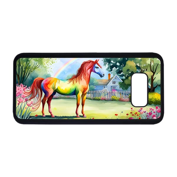 Regnbuehest Samsung Galaxy S8 PLUS Mobiltelefon Deksel