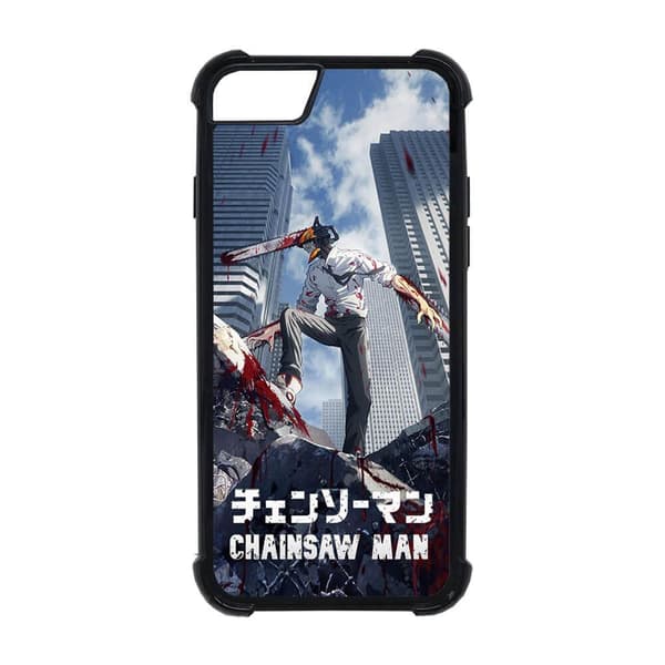 Anime Chainsaw Man iPhone 7/iPhone 8 Mobiltelefon Dække