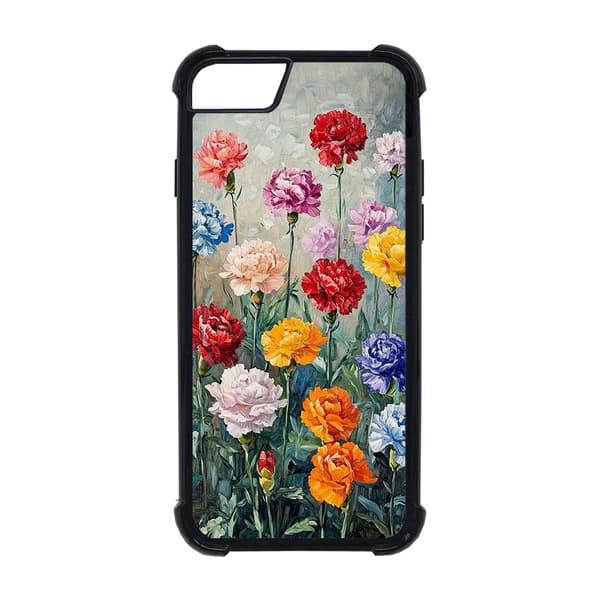 Neilikat Maalaus iPhone 7/iPhone 8 Matkapuhelimen Kansi