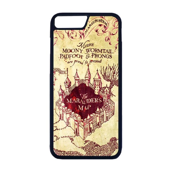 Harry Potter Marauder's Map iPhone 7 Plus/iPhone 8 Plus Mobiltelefon Dække