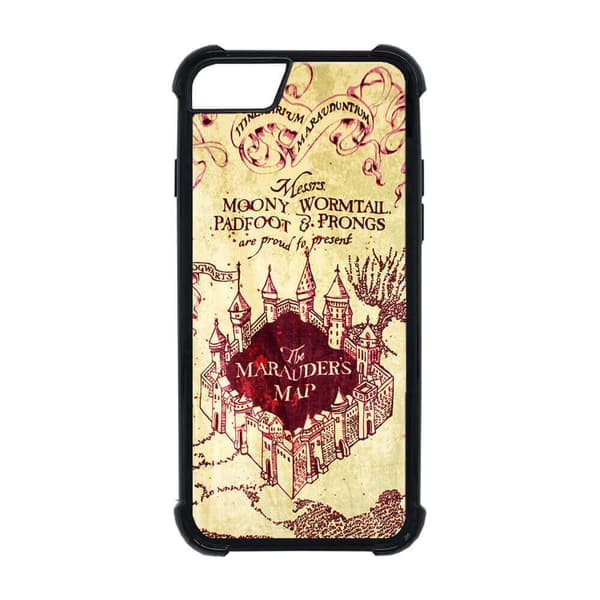 Harry Potter Marauder's Map iPhone SE 2020 Mobiltelefon Deksel