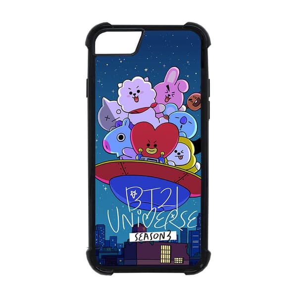 K-pop BTS BT21 iPhone SE 2020 Mobiltelefon Deksel