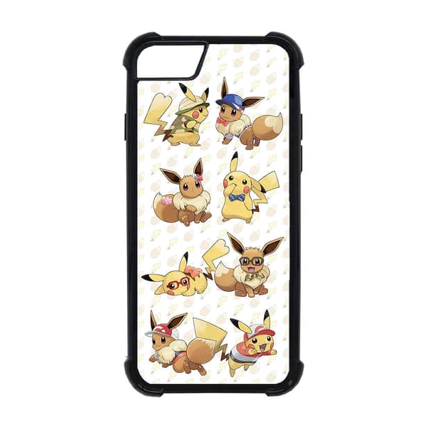 Pokemon Pikachu & Eevee iPhone SE 2020 Mobiltelefon Skal