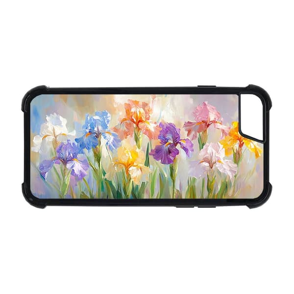 Blomster Iris Maleri iPhone SE 2020 Mobiltelefon Deksel