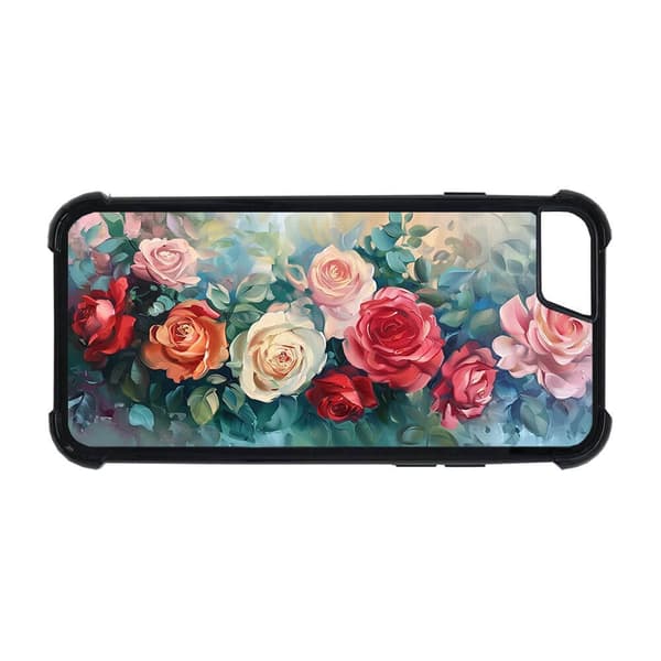 Roser Maleri iPhone SE 2020 Mobiltelefon Deksel