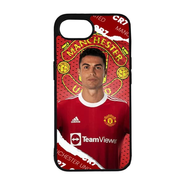Cristiano Ronaldo 2021 Manchester United iPhone SE 5G Mobiltelefon Dække