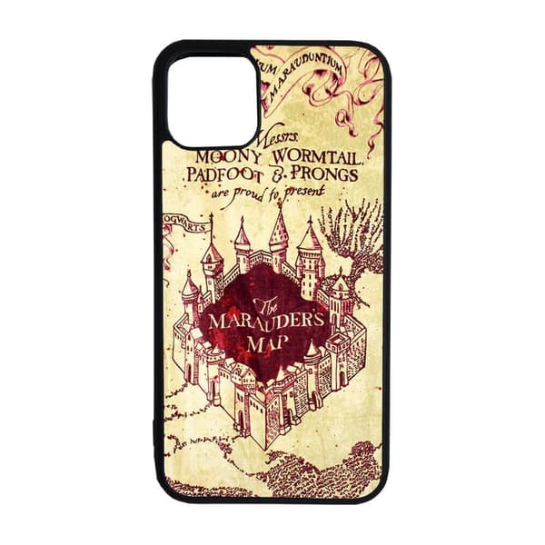 Harry Potter Marauder's Map iPhone 15 Plus Mobiltelefon Deksel