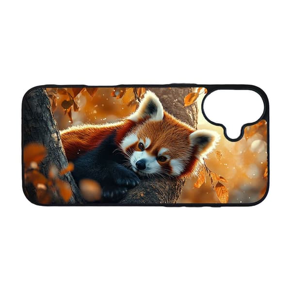 Eläin Punainen Panda iPhone 16 Matkapuhelimen Kansi