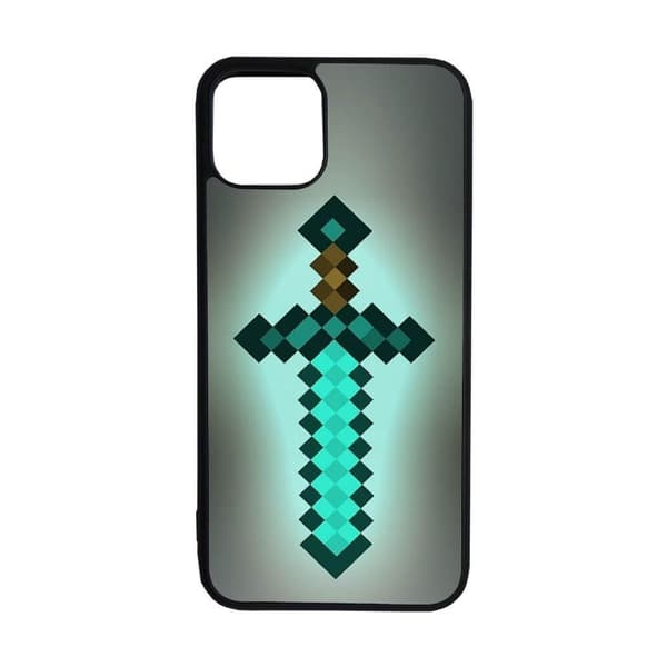 Minecraft Diamond Sword iPhone 13 Pro Mobiltelefon Dække