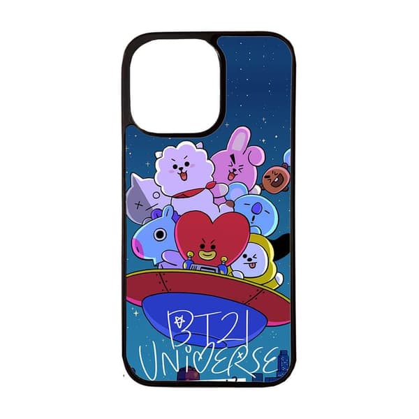 K-pop BTS BT21 iPhone 13 Pro Max Mobiltelefon Deksel