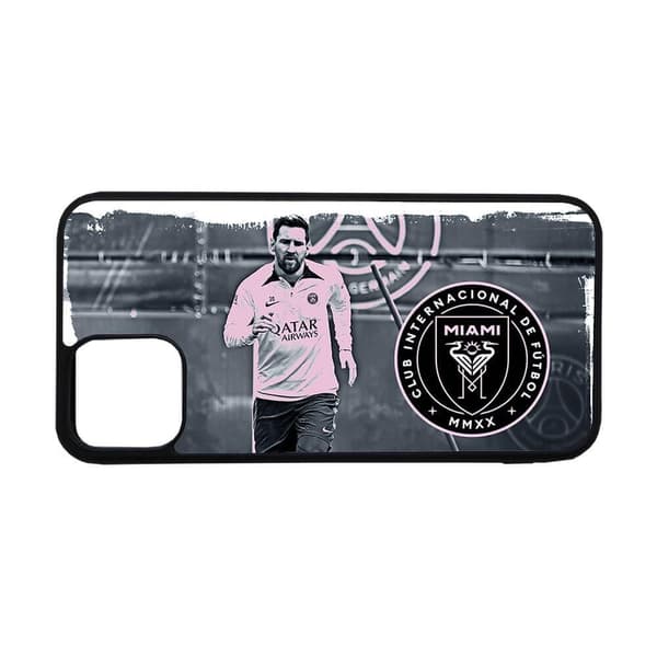 Messi 2023 Inter Miami iPhone 14 Mobiltelefon Skal