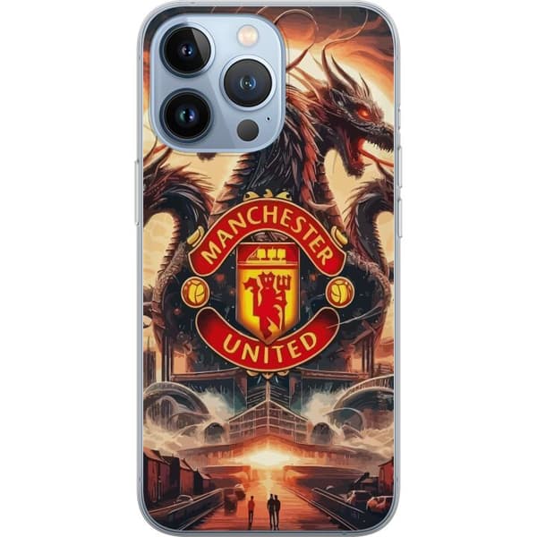 Apple iPhone 13 Pro Gennemsigtig cover Manchester United