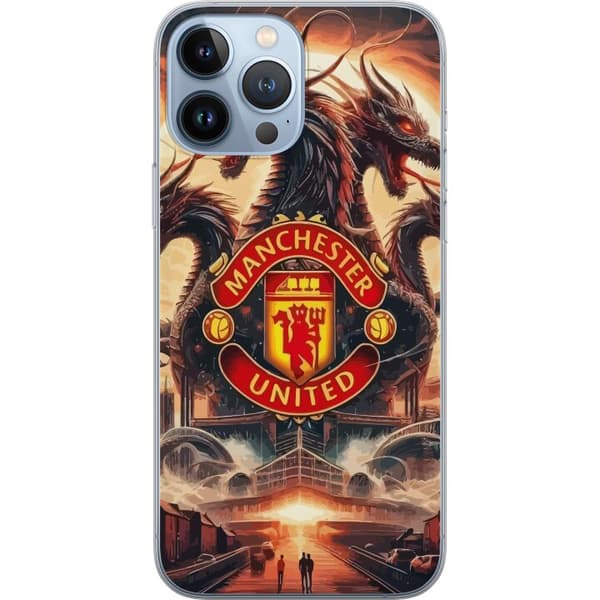 Apple iPhone 13 Pro Max Gjennomsiktig deksel Manchester United