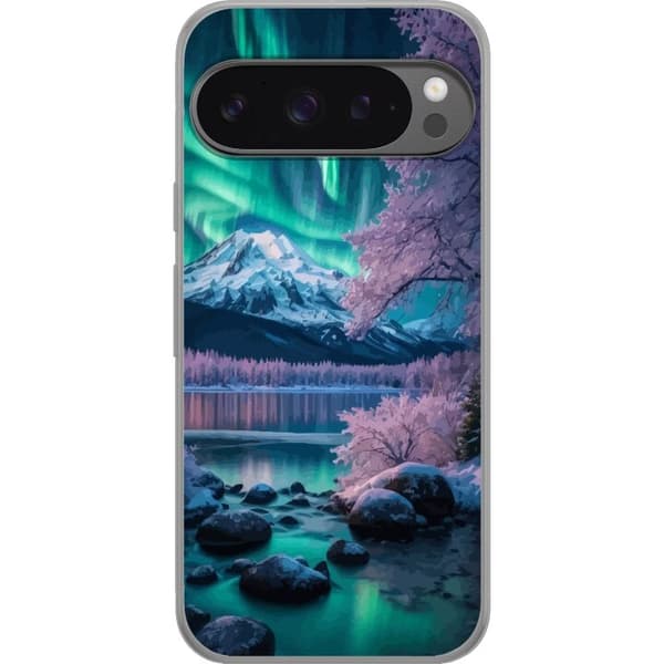 Google Pixel 9 Pro XL Läpinäkyvä kuori Norrsken