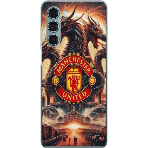 Motorola Moto G200 5G Gjennomsiktig deksel Manchester United