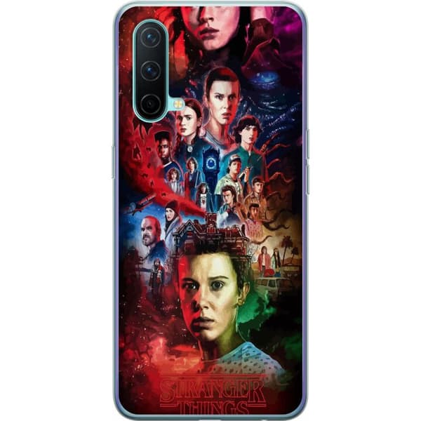 OnePlus Nord CE 5G Gjennomsiktig deksel Stranger Things