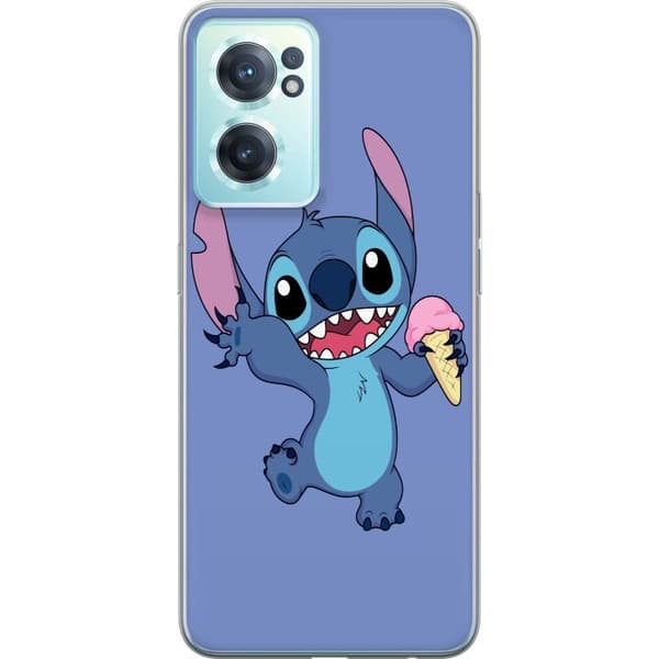 OnePlus Nord CE 2 5G Genomskinligt Skal Stitch