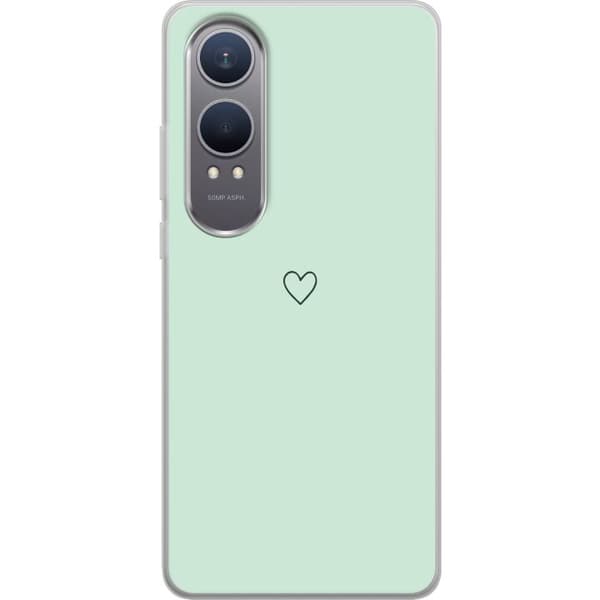 OnePlus Nord CE4 Lite Genomskinligt Skal Enkelt Hjärtat