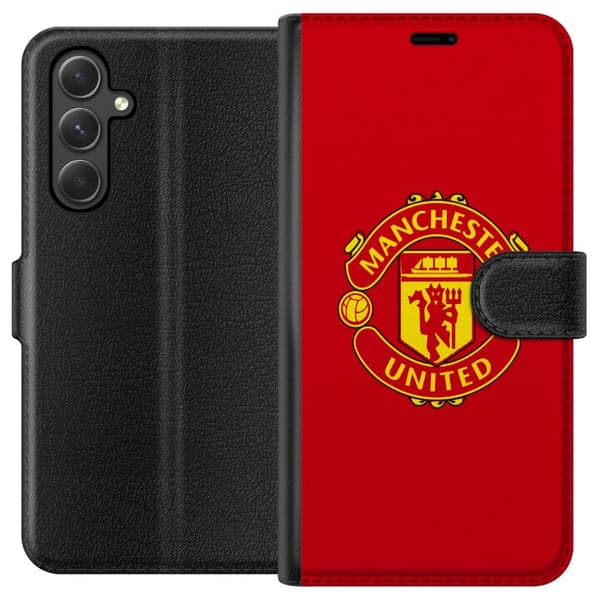 Samsung Galaxy A15 5G Lompakkokotelo Manchester United