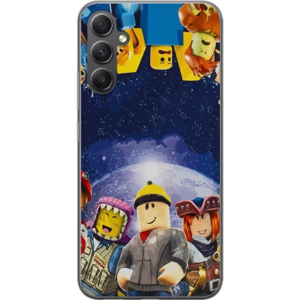 Samsung Galaxy A25 Gennemsigtig cover Roblox