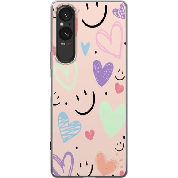 Sony Xperia 10 VI Läpinäkyvä kuori Sileä kuvio