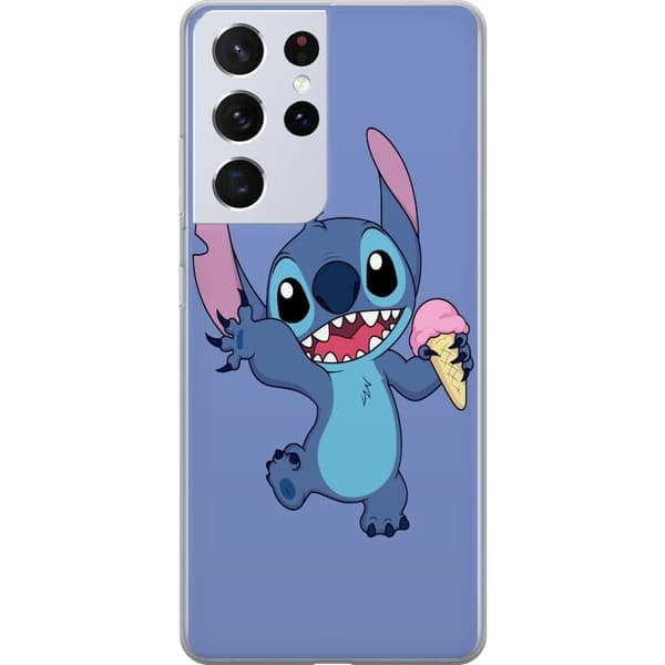 Samsung Galaxy S21 Ultra 5G Genomskinligt Skal Stitch