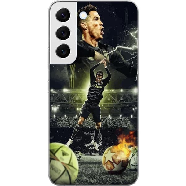 Samsung Galaxy S22 5G Genomskinligt Skal Ronaldo