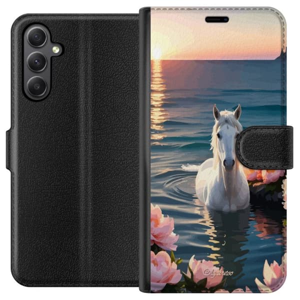 Samsung Galaxy S23 FE Lompakkokotelo Uiva hevonen
