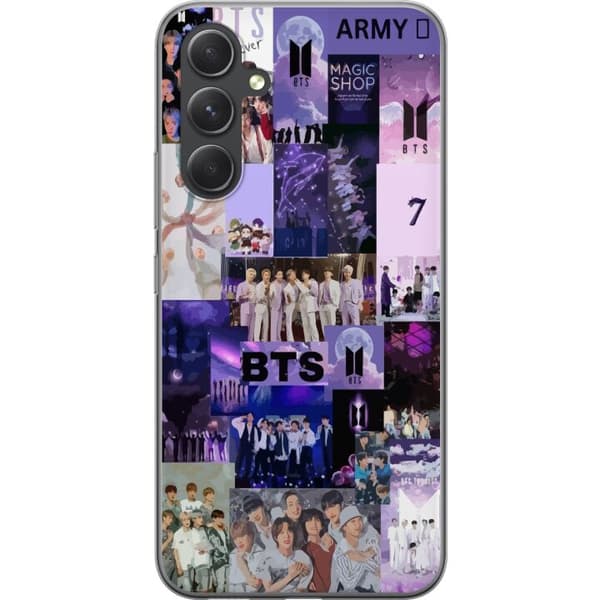 Samsung Galaxy S24 FE Gennemsigtig cover BTS