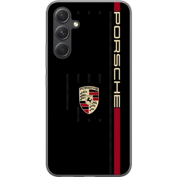 Samsung Galaxy S24 FE Genomskinligt Skal Porsche