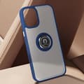 Miniatyrbild 3 av 4: Fodral för iPhone 16 Plus AVIZAR - Metal Ring Video Support - Midnight Blue
