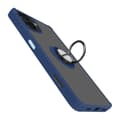 Miniatyrbild 2 av 4: Fodral för iPhone 16 Plus AVIZAR - Metal Ring Video Support - Midnight Blue