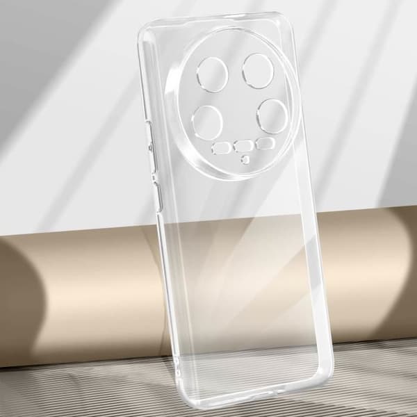 Tunt fodral för Xiaomi 14 Ultra Thickness 0,3 mm Anti-fuktighet Transparent