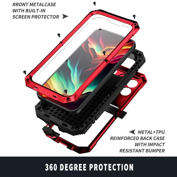 iPhone 15-serien - Shockproof Deksel/Mobildeksel – Vanntett
