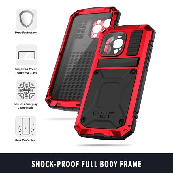 iPhone 15-serien - Shockproof Deksel/Mobildeksel – Vanntett