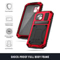 Miniatyrbilde 6 av 7: iPhone 15-serien - Shockproof Deksel/Mobildeksel – Vanntett