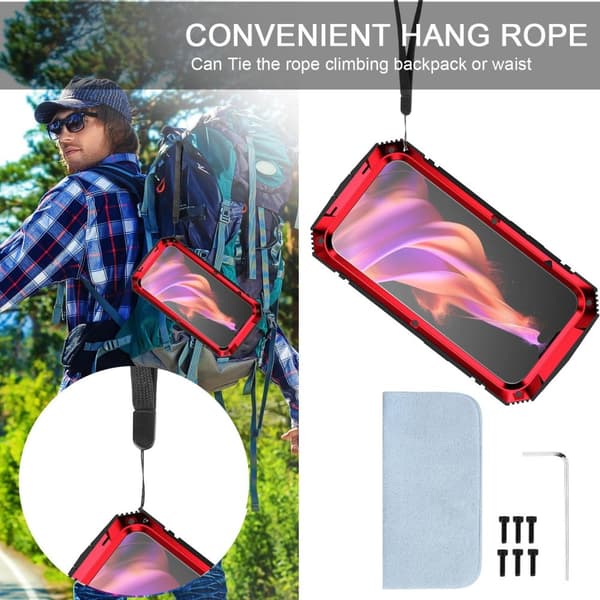 iPhone 15-serien - Shockproof Deksel/Mobildeksel – Vanntett