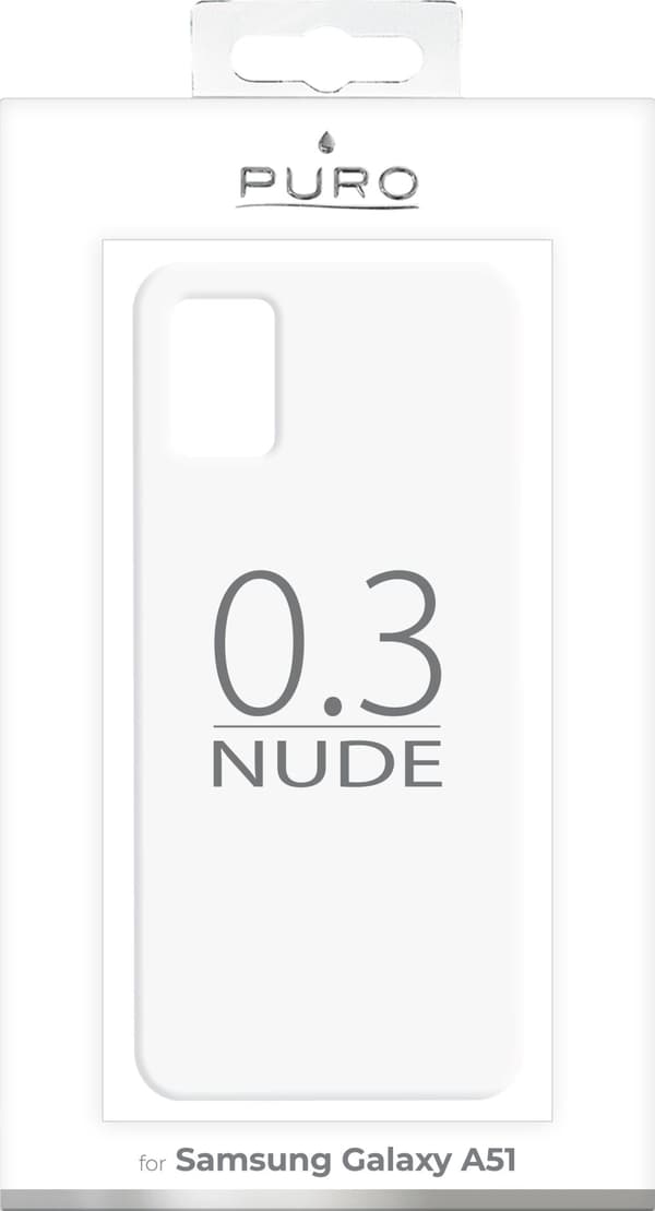 Galaxy A51, 0.3 Nude cover, Transparent