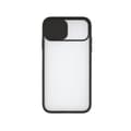 Miniatyrbillede 4 af 4: Cover til mobiltelefon med kant af TPU iPhone 12 Mini KSIX Duo Soft Cam Protect Sort