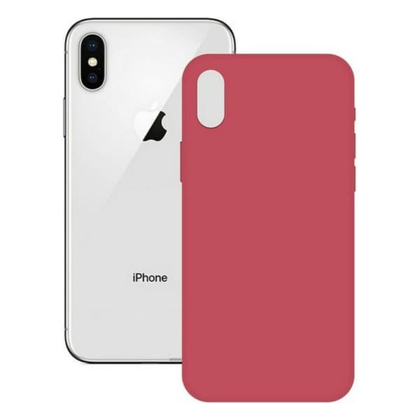 Puhelinsuoja iPhone X, XS KSIX Soft Silicone Iphone X, XS - Laventeli