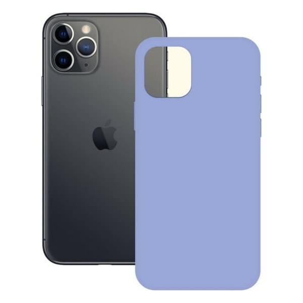 Puhelinsuoja iPhone 11 Pro KSIX Soft Silicone iPhone 11 Pro - Punainen